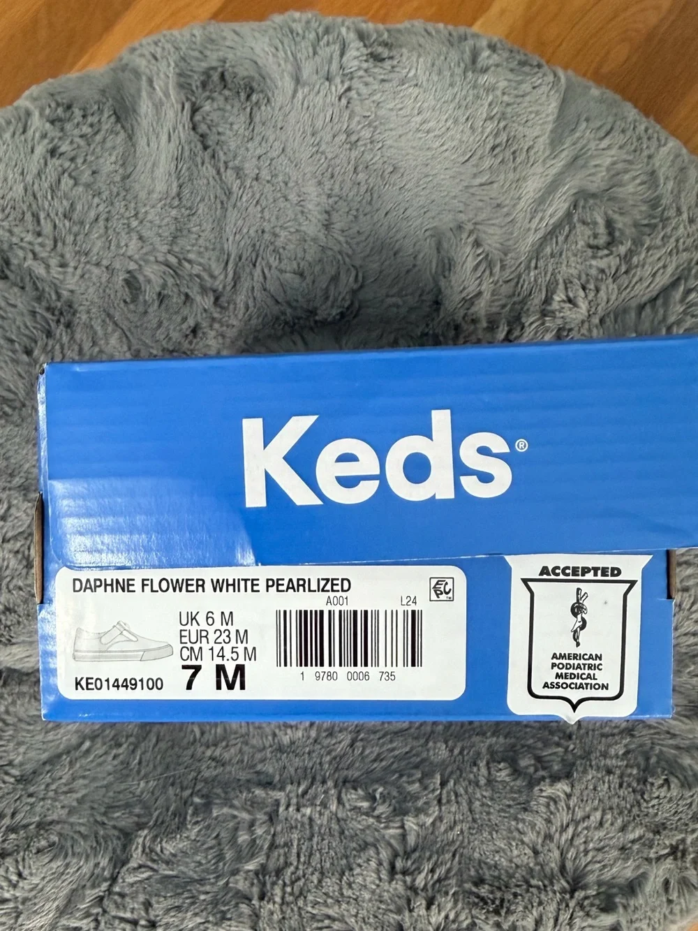 Keds Daphne Flower White Pearlized Shoe